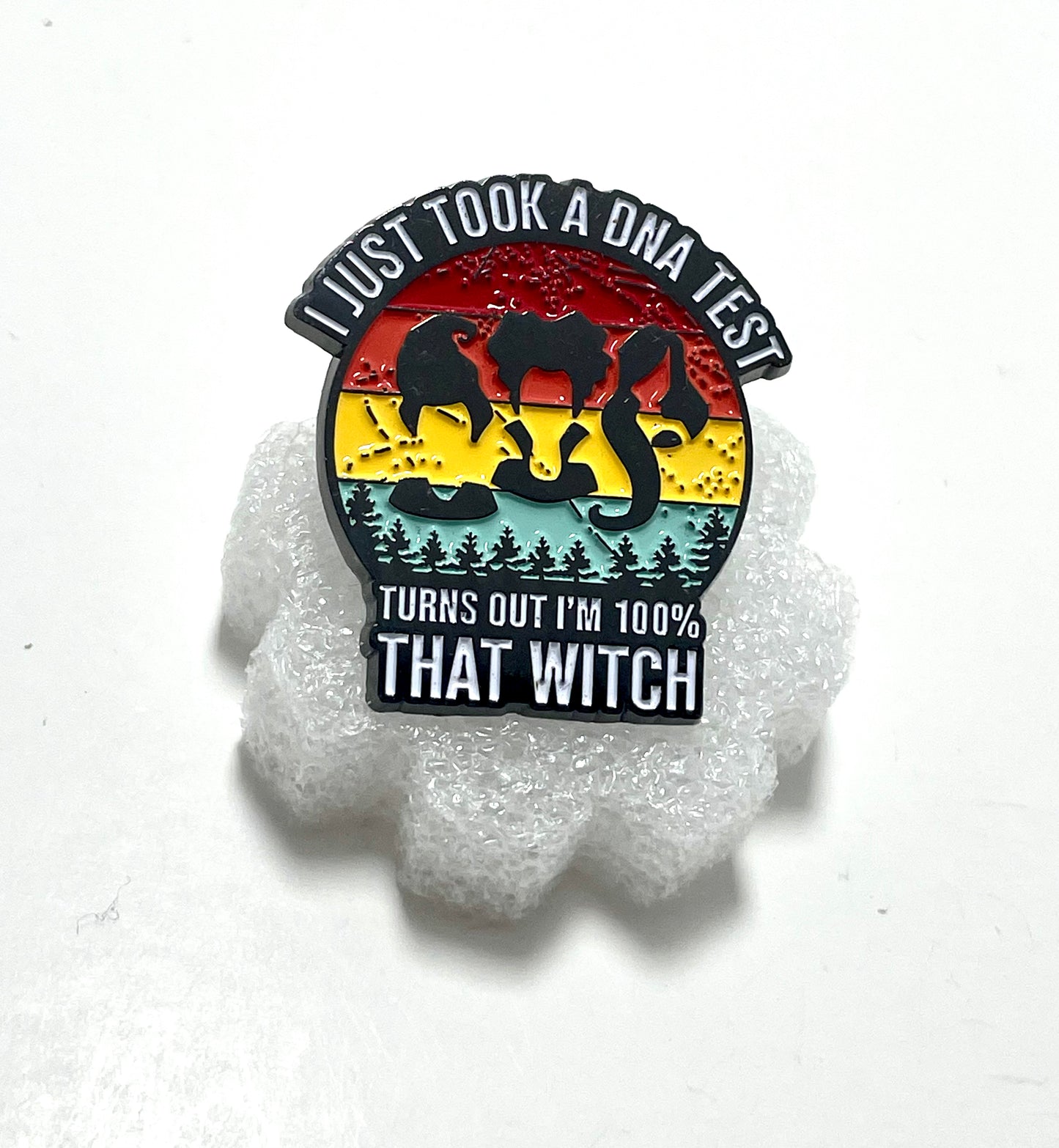 ✨ "I Just Took A DNA Test Turns Out I'm 100% That Witch" Hocus Pocus X Lizzo Enamel Pin