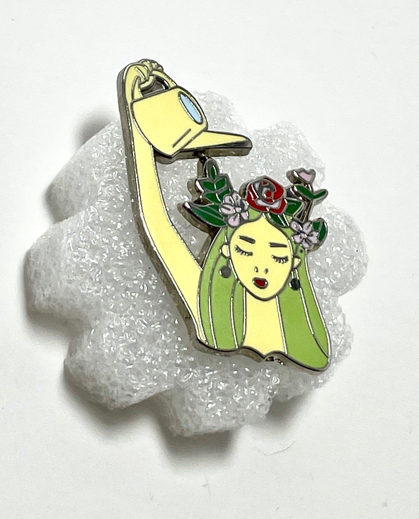 Water Yourself & You Will Grow Enamel Pin