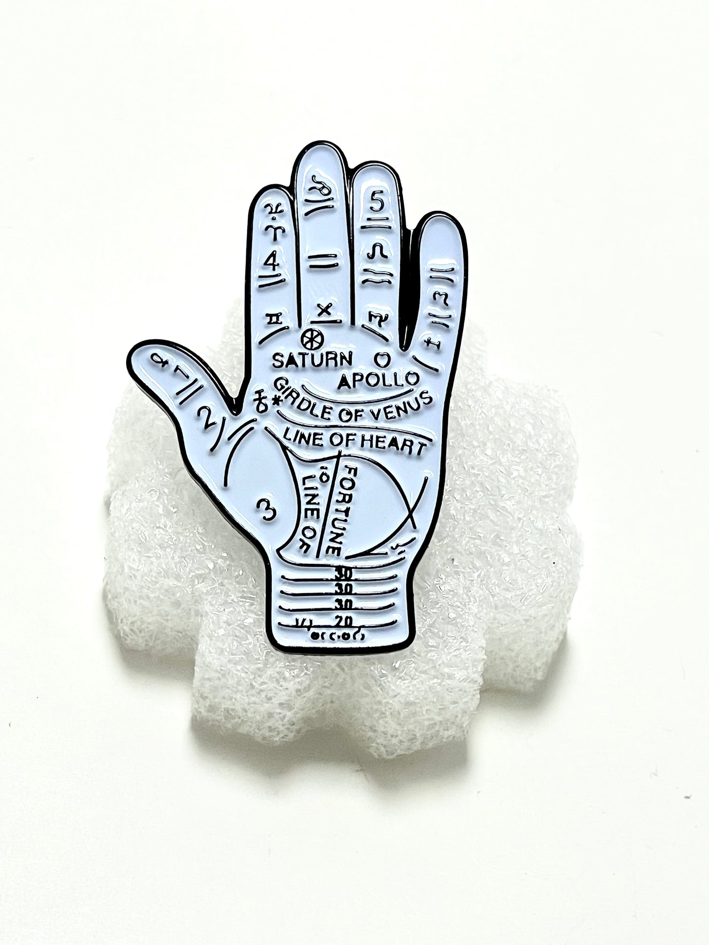 ๐ฎ Palm Reading Psychic Hand Enamel Pin
