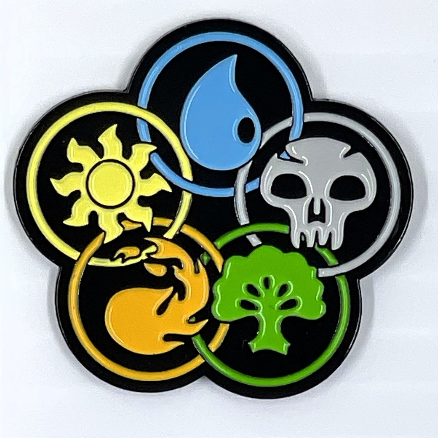 π₯π§ππ¬ Element Enamel Pin β Earth, Air, Fire, & Water Symbol