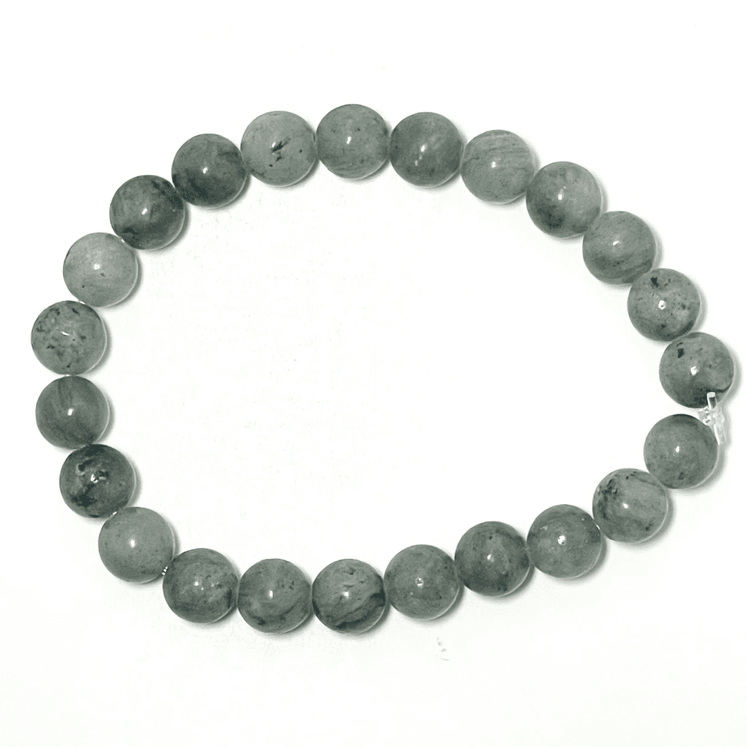 🌟 Stretchy 8mm Labradorite Bracelet — photo 1