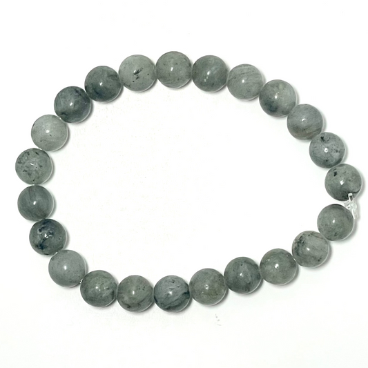 🌟 Stretchy 8mm Labradorite Bracelet